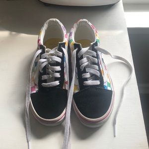 colorful vans for girls